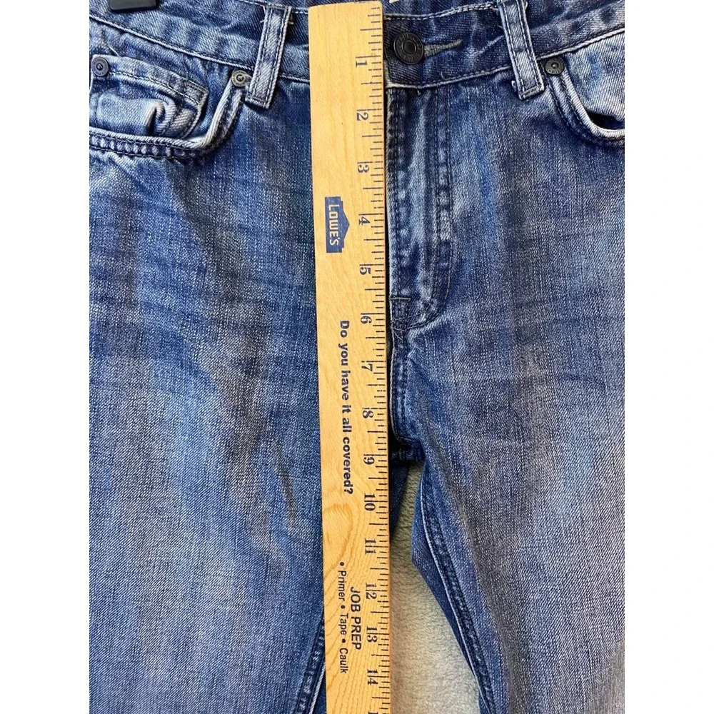 7 For All Mankind Slimmy Jeans Boys Size 14 Medium Wash Slim Straight Denim